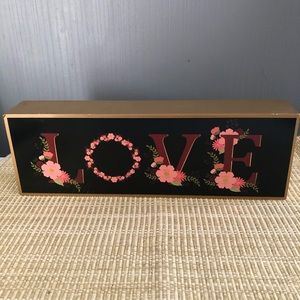 - Love Box Is Wall Hanging